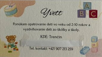 Opatrovanie deti