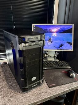 Retro Herný počítač FX-4300 / GTX 750 Ti 2GB / 8GB RAM / 320