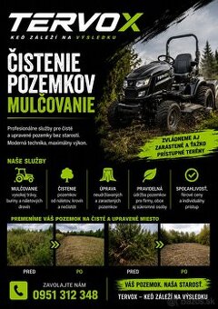 Kosenie a čistenie pozemkov