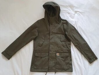 Zelená parka Carhartt WIP (model Battle Parka)