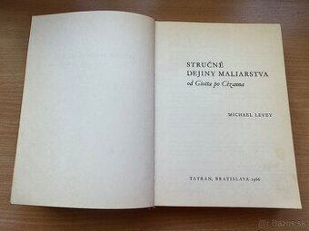 Michael Levey Stručné dejiny maliarstva