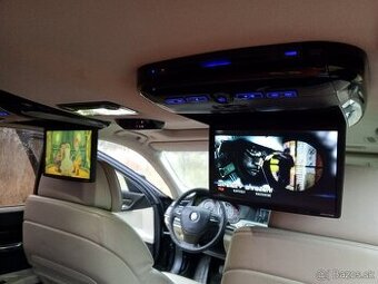 BMW 7 f01 f02 stropní TV DVD monitory 2.ks