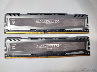 DDR4 16GB /2x 8GB/ 2400MHz Crucial Ballistix Sport