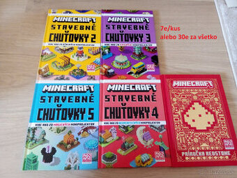 Knihy minecraft chuťovky