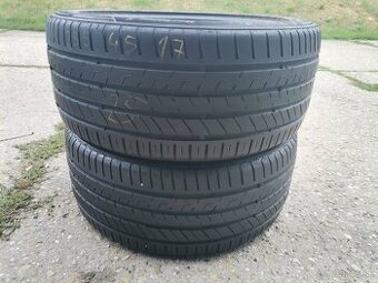 Predám 2ks Letne Pneumatiky 235/45 R17 DOT 2024