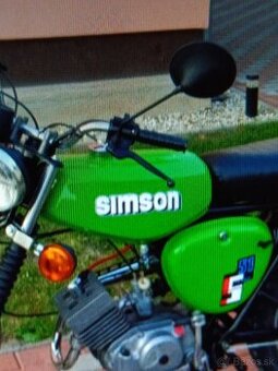 Nová nádrž a skrinky simson