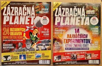 Časopisy - ZÁZRAČNÁ PLANÉTA a iné - 10 kusov