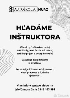 Inštruktor do autoškoly