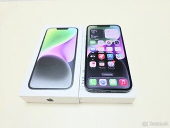 APPLE IPHONE 14 128GB MIDNIGHT,ZDRAVIE BATERKY 100%