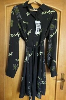 KARL LAGERFELD original luxusne nove saty M/L