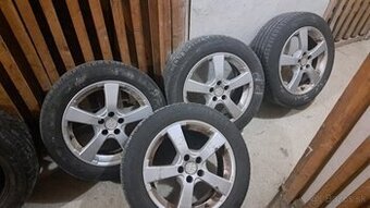 predám použitú sadu kolies s diskami