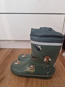 Detské gumáky 32 / 33 tchibo zateplené