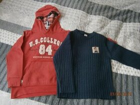 mikina + sveter