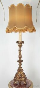 Barokní dřevěný svícen - Lampa - 1