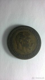 Una Peseta Espana jedno pesos1953