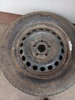 Predám kolesá plechové disky 5x112 R15