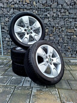 ORIGINÁL SADA DISKOV ŠKODA 5x100 R15