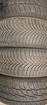 Predám 4ks jazdené zimné 205/55r16-91T 2+2modely