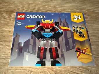 Lego creator 3v1 - vodny robot 31124