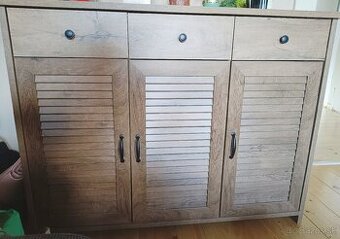 Kombi komoda MANDERUP 3 dvere 3 zásuvky