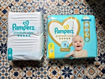 Plienky Pampers premium care, velk. 2, 156 ks