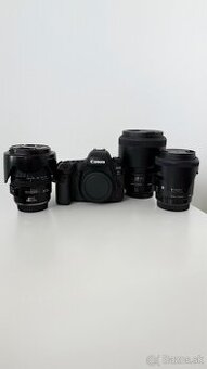 Canon 6D Mark II + objektívy