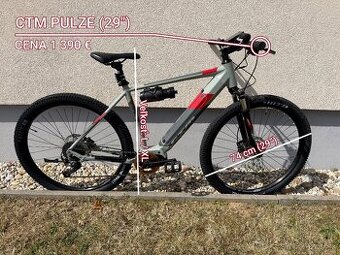 TOP stav | Elektrobicykel CTM Pulze 29” | Bafang 630Wh