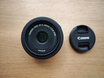 Canon EF-S 24mm, f2.8, STM + UV filter HOYA