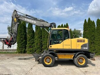 Kolesový bagr Volvo EW160C - TILTROTATOR - 3x lžíce