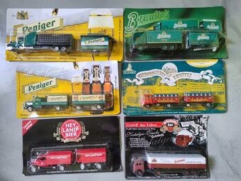 modely 1:72, 1:87, modely kamiónov