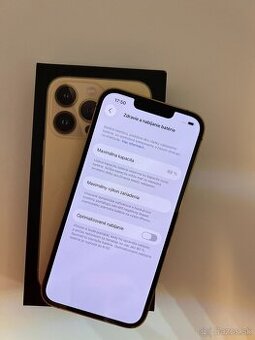 IPHONE 13 PRO GOLD 128GB ZÁRUKA - STAV AKO NOVÝ