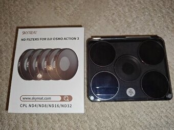 Filtre Skyreat DJI Osmo Action 3 - 4K Ultra HD / 8K - 1