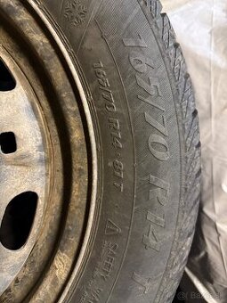 Zimné Pneumatiky s diskami 165/70 R14
