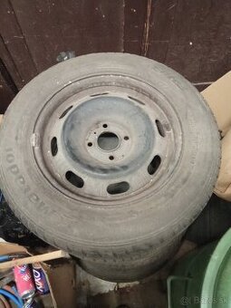 Predám plechové disky aj s pneumatikami