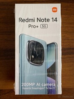 Xiaomi redmi note 14 pro plus 5G 512GB čierny