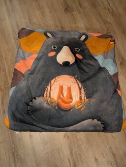 Tuli Sedací vak Smart Snímateľný poťah - Polyester Vzor Love