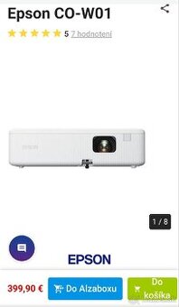 Epson projektor CO W01
