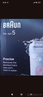 Nový Braun depilator
