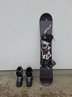 Set na snowboard 154cm