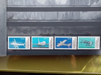 Poštové známky č.796 - Portugalsko - lietadlá komplet