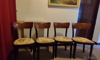 ⭐ Art Deco stoličky - zn. TON + stolík