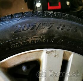 Predám zimné pneumatiky Matador Nordicca 205/55 R16 - 1