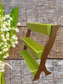 balkónový stojan na bylinky, jahody, kvety - NOVÝ - 1