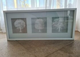 Ikea Biely obraz "stromy" - 1