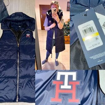 tommy hilfiger luxusna jarna nova original bunda-vesta