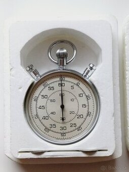 Sovietske vojenske masivne stopky chronometer v krabici