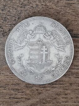 1 forint 1869