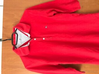 TOMMY HILFIGER originál Red damske tricko S/M