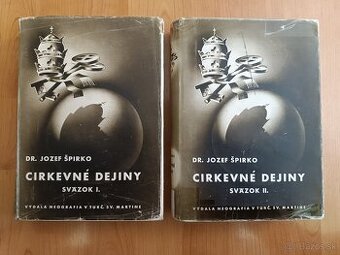 Jozef Špirko Cirkevné dejiny I. II.