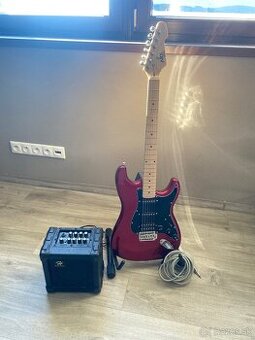🎸 Elektrická gitara ABX + kombo Harley Benton (set)